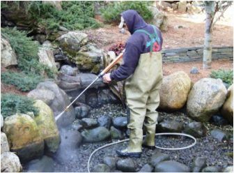 Pond Cleaning  